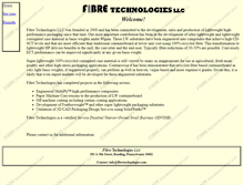 Tablet Screenshot of fibretechnologies.com